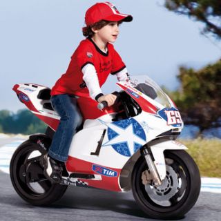Peg Perego Ducati Limited Edition 24V battery powered motorbike. This 