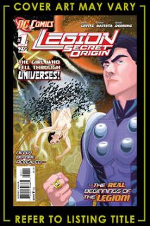 LEGION SECRET ORIGIN #1 (of 6) DC Comics PLUS FREE LSH FLIGHT RING
