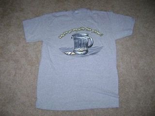 Whats Wrong With This Picture Beer, T Shirt, New, Size M. BUD LIGHT 
