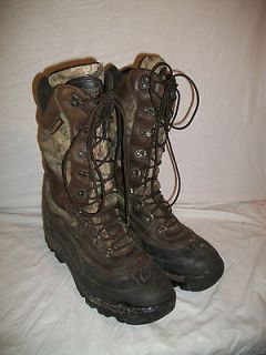 9281 MENS SZ 10 M LACROSSE BUCKMASTER CAMO BROWN LEATHER HUNTING 