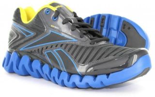   Reebok ZigActivate Zig Tech Running Shoes J87705 Gravel Frenchy Blue