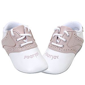 FJ FIRSTJOYS INFANT SHOES PINK/WHITE