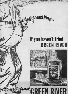green river whiskey in Collectibles
