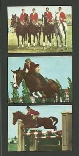 Horse Racing Jumping Equestrian German Collector Cards Pat Smythe 