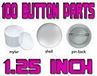   Size 1.25 Spare Badge Parts for Button Making Machine  punk tecre