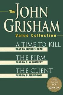 The John Grisham Value Collection A Time to Kill The Firm The Client 