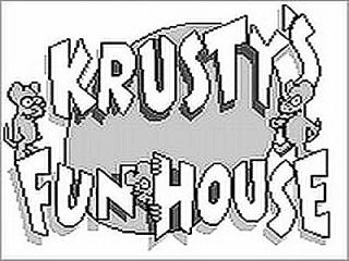 Krustys Fun House Nintendo Game Boy, 1992