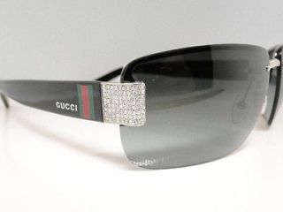 Iced Out Authentic Gucci Gg Sunglasses Shades With Genuine Diamonds 2 
