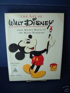 Art of Walt Disney Biography HC DJ C Finch Mickey Mouse