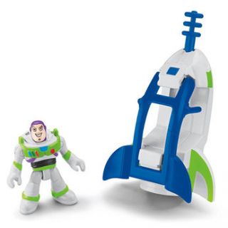 Toy Story 3 Imaginext Deluxe Figure Pack   Buzz with Space Ship   Toys 
