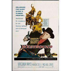 RARE 16mm Feature WESTBOUND (Randolph Scott) Budd Boetticher Western 