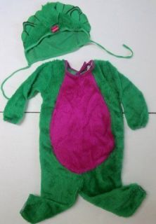 Baby Bop PLUSH Halloween Costume girl 2 3 4 Barney Disguise 1997