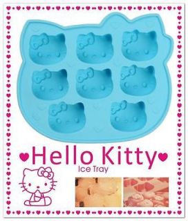   Hello Kitty Silicone Cube Ice Trays Ice Candy Mold Maker Party B013
