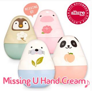 Etude＊Missing U Hand Cream 4 Kinds / Sweet＆Lovely / Korea 