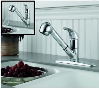 Delta / Peerless Pull Out Sprayer Kitchen Sink Faucet