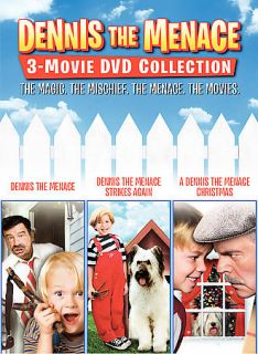 DENNIS THE MENACE COLLECTION 3 DVD BOX SET   STRIKES AGAIN/CHRISTMAS 