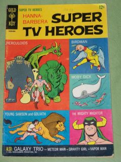 HANNA BARBERA SUPER TV HEROES # 1 1968 HERCULOIDS ETC. FINE PLUS 