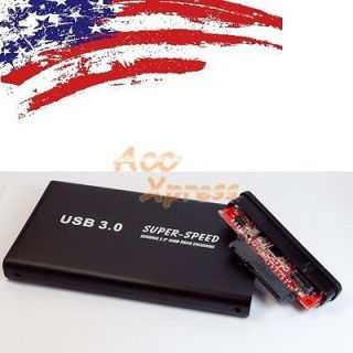 USB 3.0 / 2.0 2.5 INCH SATA HARD DRIVE ENCLOSURE EXTERNAL CASE HDD 