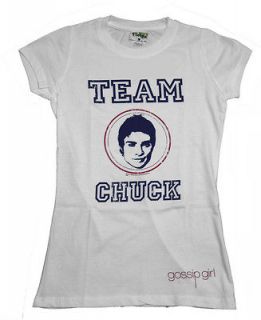 Gossip Girl Team Chuck juniors T Shirt Tee