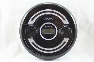 GPX PC308B PORTABLE CD PLAYER WITH 60 SECOND ANTI SKIP PROTECTION by 