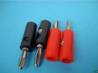 50pair,Speaker Amps Insulated Banana Plug Connector,X0A ling