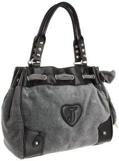 NEW WOMENS VELOUR DAYDREAMER HANDBAG GRAYS