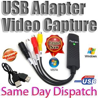   RCA AV Audio Video VHS VCR DVD player Converter Capture Adapter Card