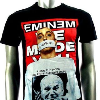 Eminem Heavy Metal Rock Punk Music Men T shirt Sz XL