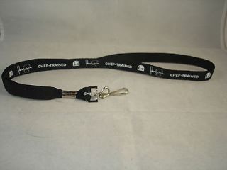 NEW Taco Bell Chef Trained Lorena Garcia Lanyard ID Neck Strap Badge 