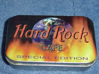HARD ROCK CAFE SINGAPORE SPECIAL EDITION 4 PIN SET in TIN BOX