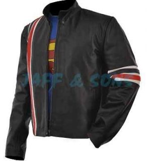 Easy Rider American P. Fonda Motorcycle Leather Jacket All Sizes 