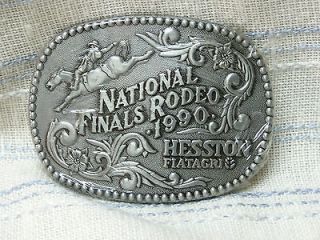 1990 Hesston/NFR Adult Belt Buckle