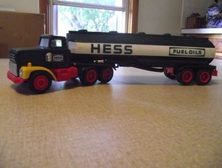 1977 Hess Fuel Oil Tanker, As Is, Parts and Battery Cover Missing