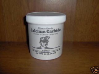 CALCIUM CARBIDE ONE POUND FOR MINERS CARBIDE LAMPS