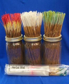 Herbal Mist Scented Wild Berry Incense 100 Pack Piranha Records