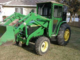 JOHN DEERE 4600 with CAB & LOADER (Low Hours  Hobby Use)