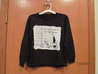 Boys DIARY OF A WIMPY KID~Inside Person LS shirt~Size XS~NEW w/tags
