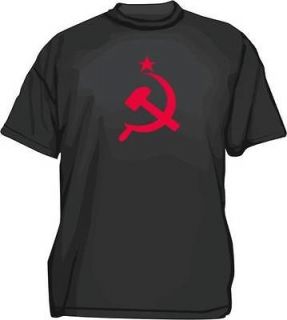 Russian CCCP Hammer & Sickle tee Shirt PICK SIZE COLOR