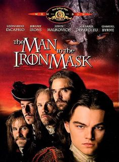 The Man in the Iron Mask DVD, 1998, Standard and Letterboxed 