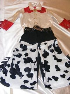  Toy Story Jessie Costume XXS 2/3 Red and White