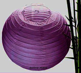   Chinese Paper Lantern lamps Wedding Party Home Decorations 8 Purple