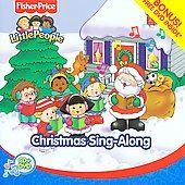 Fisher Price Little People Christmas Sing Along CD and DVD 2 Disc