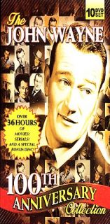 John Wayne 100th Anniversary Collection DVD, 2007, 10 Disc Set