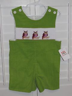 NWT 18m Mom & Me owl boys john john