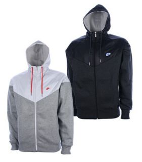 Nike Mens Full Zip Hooded Windrunner Jacket Top Coat