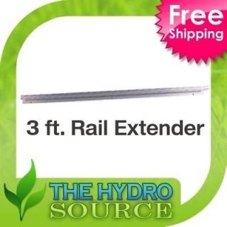 Light Rail 3.5 4.0   3 ft. Rail Extender   bar hanger mover reflector