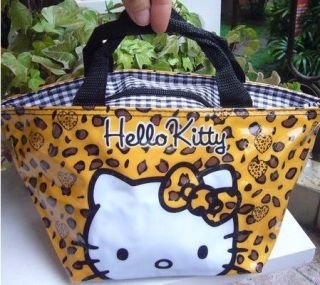 New CUTE Hello Kitty Lunch Bag Handbag PURSE Tote Nice Gift For Kids # 