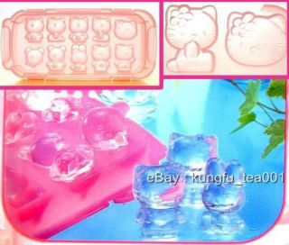 Sanrio Hello Kitty & Bear Rabbit 3D Ice Cube Jelly Chocolate Mold Tray