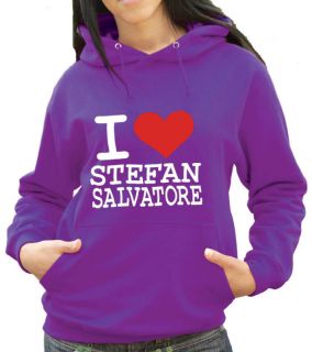 Love Stefan Salvatore   Vampire Diaries Hoody (1070)