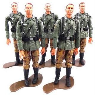 5Pcs 21st Century Toys 118 The Ultimate Soldier WWII RIFLEMAN Figure 